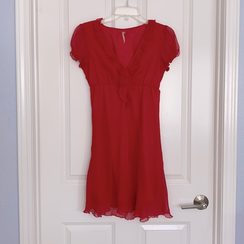 Free People silk dress